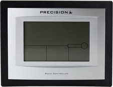 Precision Silver LCD Radio