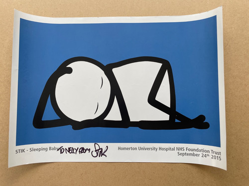 Stik signed sleeping - -, baby