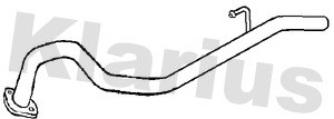 Klarius iz22q rear exhaust - iz22q,