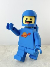3D Printed. 9" Brick inspired Deluxe Benny the Spaceman figure