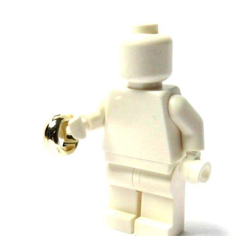 Lego gold golden - gold, ring