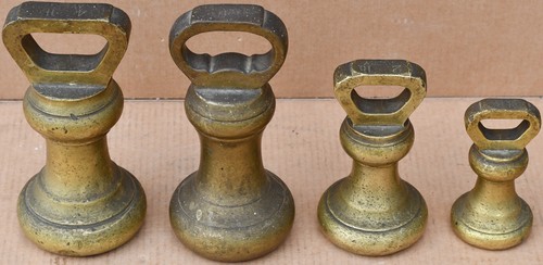 Antique brass butchers - 4, bell