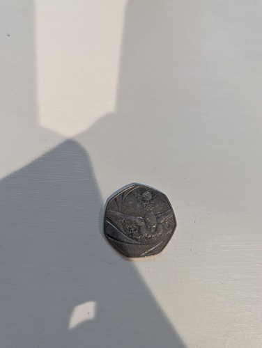 2016 50p coin - coin, team