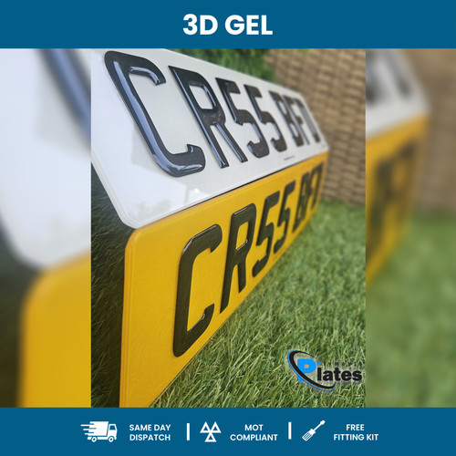 Number plates pair premium - -,
