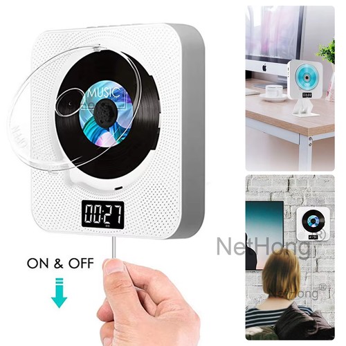 Wall mounted player - mounted, cd