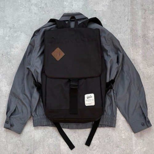 Anello flap backpack navy - anello,