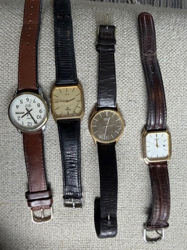 Lot mens quartz watches - 4,