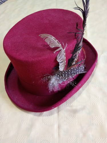 Vintage wine red hat - vintage, hat..needs