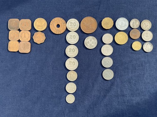 Foreign coins - foreign,