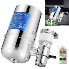 Tap Water Purifier Bathroom Kitchen Faucet Filtration Cleaner 8-Layer Filter