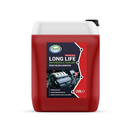 Red antifreeze coolant for car - for,