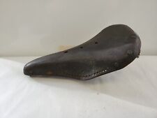 Vintage Brooks Brown Leather Saddle. Perfect for L'Eroica. Old (SA 97)