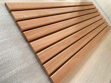 Garden bench slats solid - bench, red