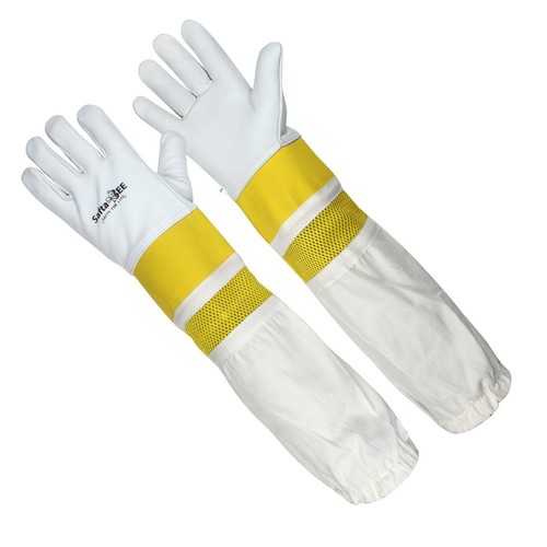 Gloves beekeeping bee goatskin - bee,