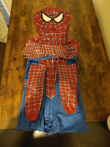 Large boys spiderman costume