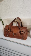 ​💼 Hobbs Vintage Tan Italian Leather Mini Shoulder Bag / Handbag