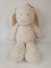 TESCO WITH LOVE BUNNY RABBIT RED BOW HEART SOFT TOY PLUSH COMFORTER