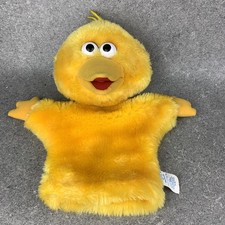 Sesame Street Big Bird Yellow vintage glove hand puppet by Applause
