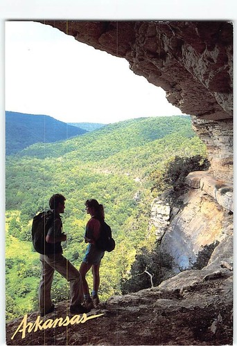 Postcard goat trail buffalo - goat,