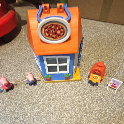 Peppa pig fold - pig, playset