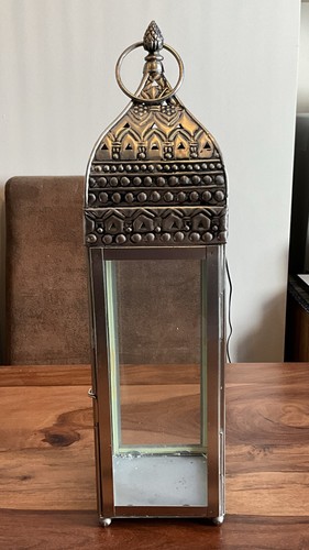 Moroccan style candle - moroccan, lantern