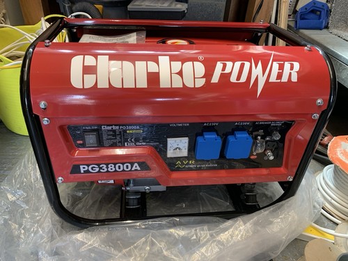Portable petrol generator - petrol,