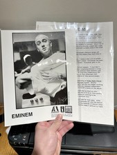 Eminem Slim Shady LP Promo Press Photo & Kit Dr Dre Rap Hip Hop Marshall Mathers