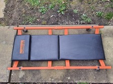 Halfords Padded car mechanics creeper trolley