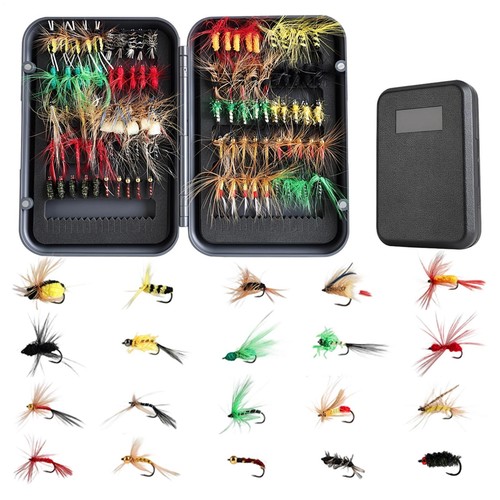 100pcs fly fishing - 100pcs, kit