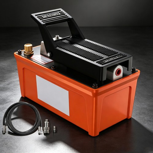 Air hydraulic foot pump - foot, with