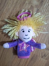 Jellycat finger puppet. Fancy Dress Gal Angel. Rare. Retired