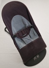 BABYBJORN Bouncer Balance Soft, Black/Dark Grey, Cotton, VGUC, RRP £185.00