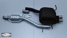 Exhaust rear back silencer - exhaust,