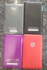 Job Lot 4 x  Untested Lenovo HP TabletExpress Android Windows Tablet eBook