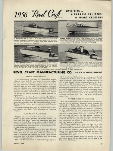 1956 paper revel craft - ad,