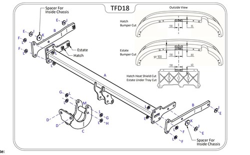 Ford focus towbar - towbar, tow