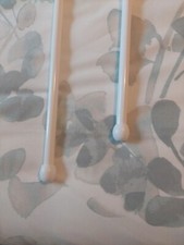 Two, Net Curtain Rods (White)