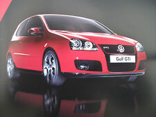 VW Golf GTi Mk5 CD-ROM brochure c2004 - Hear the engine,watch the video, reviews