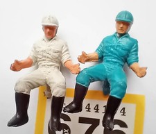 2 Original vintage Britains  plastic construction plant drivers   676