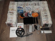 BLACK NINTENDO WII CONSOLE