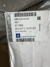 Genuine Vauxhall Astra J Zafira C 300mm Front Brake Pads Set