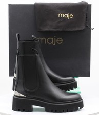 MAJE WOMENS CHELSEA BOOTS