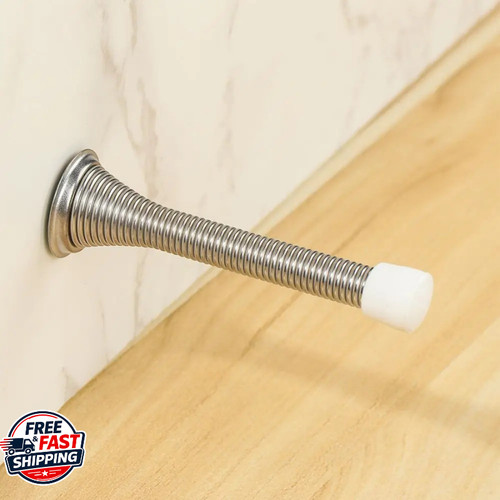 Door stop silver gold - door,