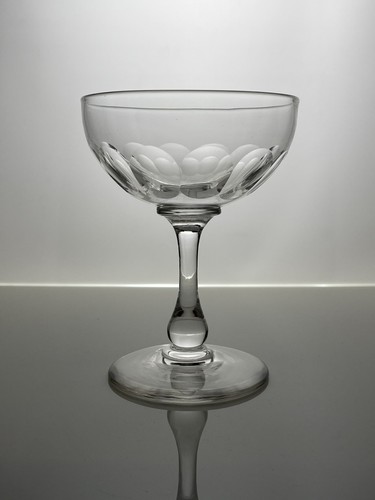 Victorian glass champagne - victorian,