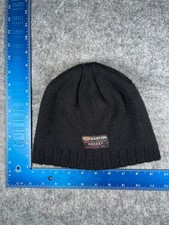 Easton Hockey Est 1922 Beanie Toque Adult One Size Black Knit 100% Acrylic