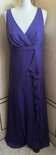 Debut Purple Maxi Dress Size