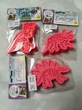 3 x DINOSAUR Cookie Cutters