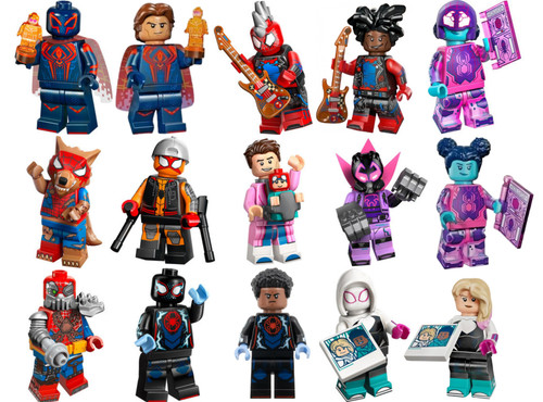 Lego spider man across - across, the