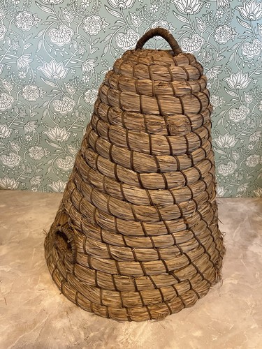 Handmade beehive bee skep - beehive,