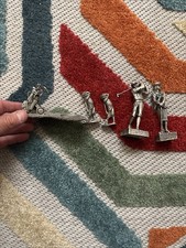 Lot Of 5 Solid Pewter Golfer